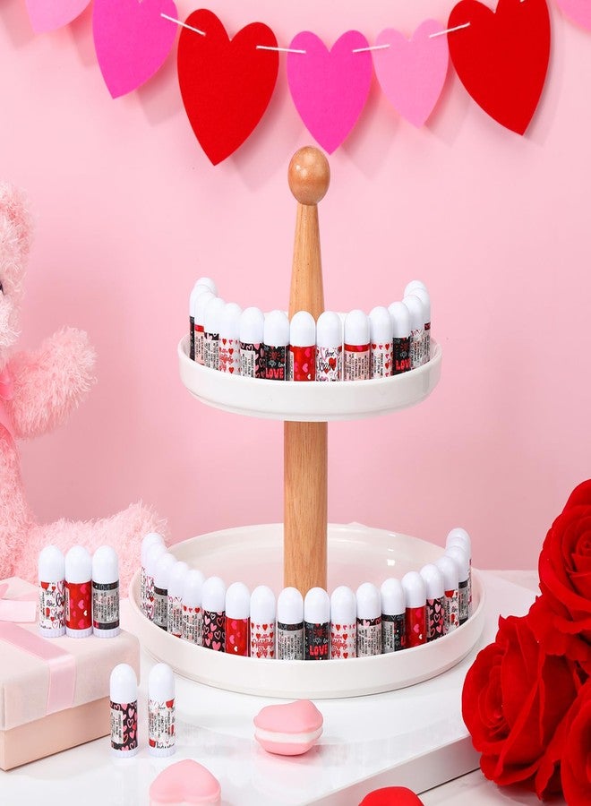 Swiffen 50 Pack Valentine's Mini Lip Balms Gifts Bulk for Women Galentine's Day Party Supplies Basket Stuffers Heart Moisturizing Lip Balm Gifts for Her Teachers Staff Coworkers (Love) - Image 4